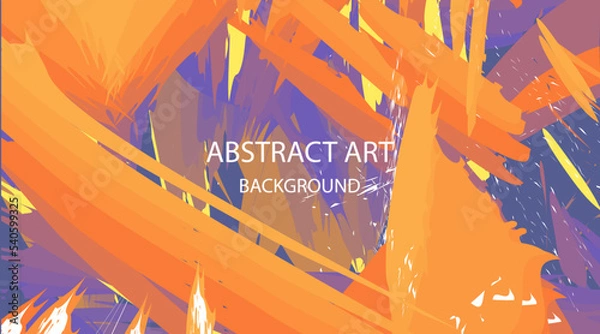 Obraz Abstract art background vector. Vector background for banner, poster, Web and packaging.