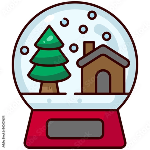 Obraz snow globe