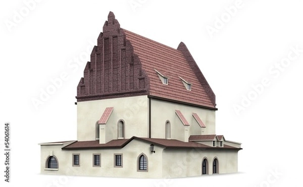Obraz Altneu-Synagoge, Prag