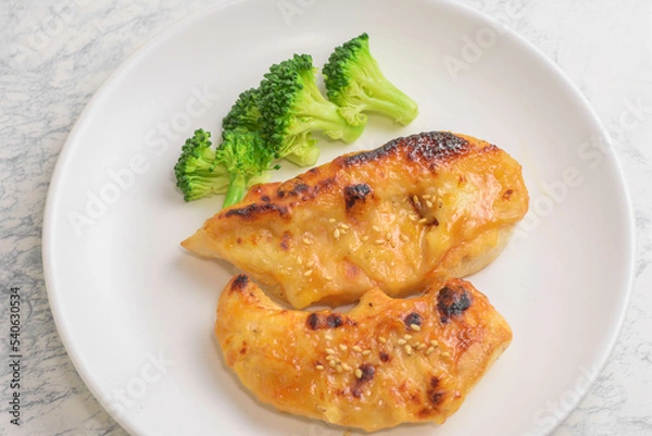 Obraz 鶏ササミの味噌チーズ焼き