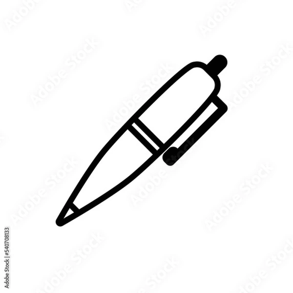 Fototapeta Pen Icon Vector Design Template