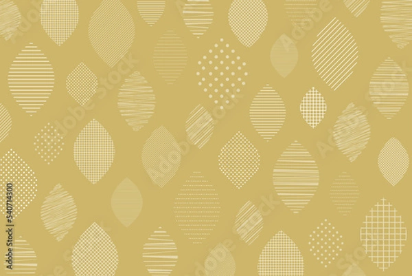 Fototapeta 北欧風なイラスト背景