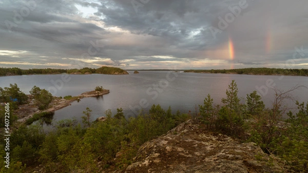 Obraz Lake and stones