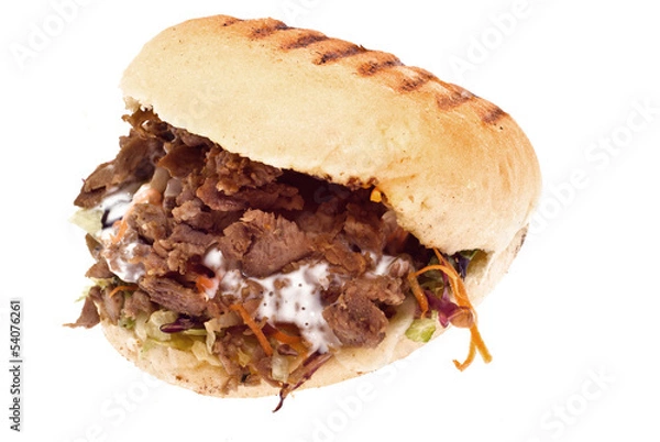 Obraz Doner kebab isolated