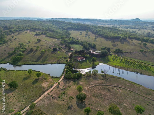 Obraz visual de fazenda