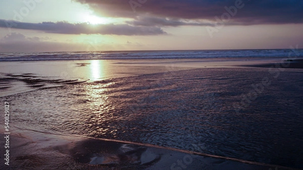 Obraz sunset on the beach