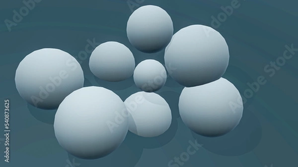 Obraz 3D balls for decoration 