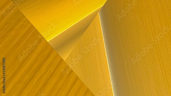 Obraz Golden pattern illustrated design 