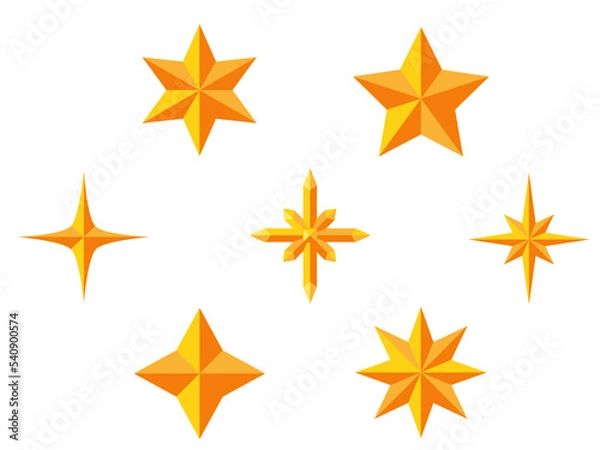 Obraz Star Decoration Set