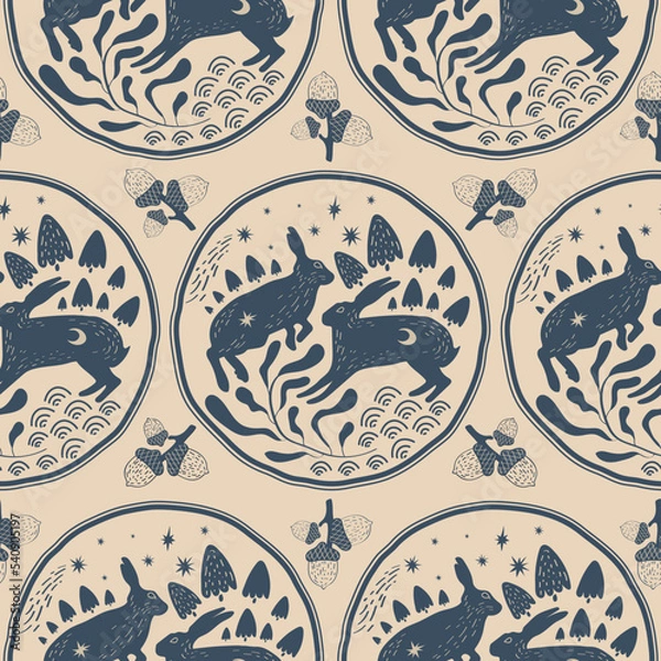 Obraz patten vintage
