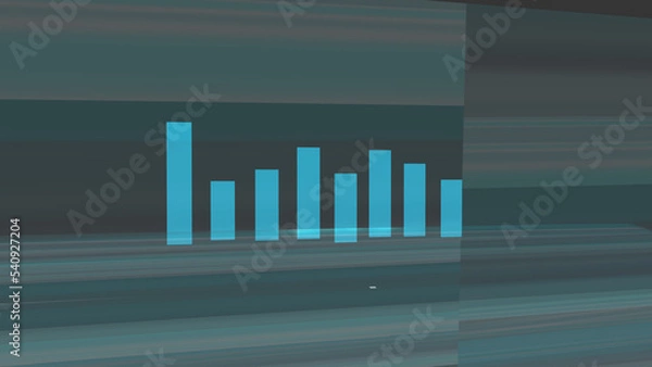 Obraz graph on the ground 