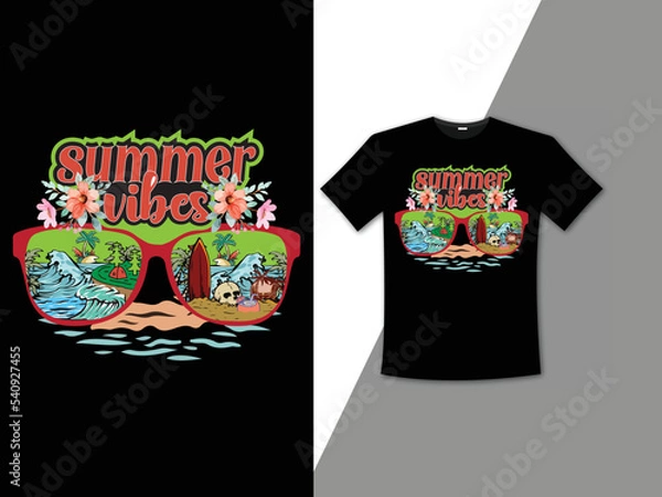 Obraz vector typography eyecatching t shirt design