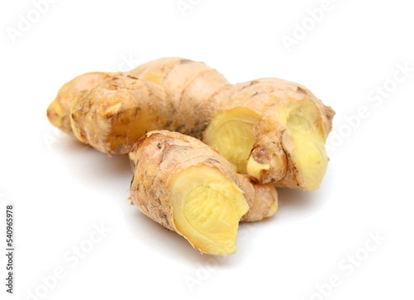 Fototapeta Ginger isolated on white background