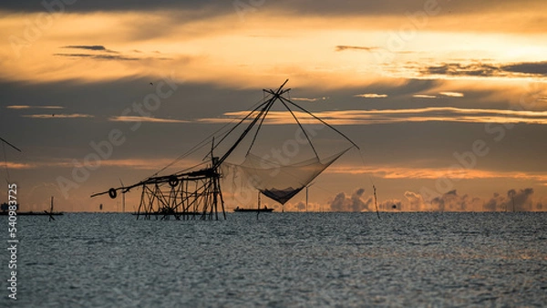 Obraz fisherman trap