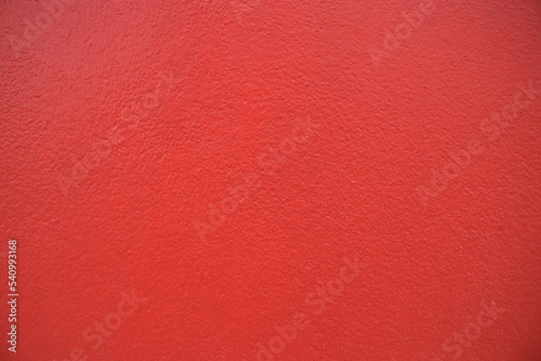 Obraz Cement red plaster wall have rough surface concrete. Red background abstract design are light with gradient background.