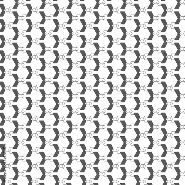 Fototapeta seamless pattern back and white