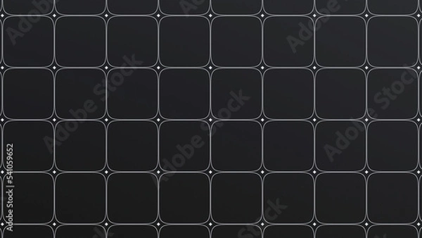 Obraz Abstract black and white squares and diamonds texture background