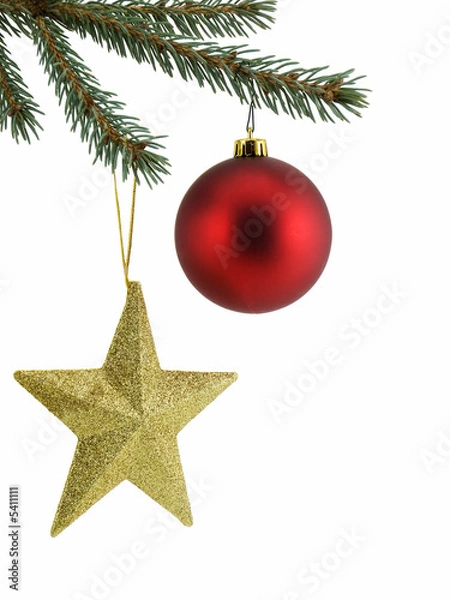 Fototapeta Christmas Decorations