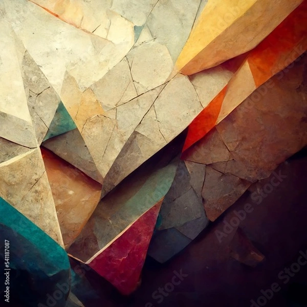 Obraz Abstract 3d Background illustration 