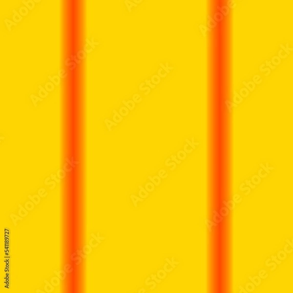 Fototapeta 2 Thin Red Lightening Stripes on Yellow Background