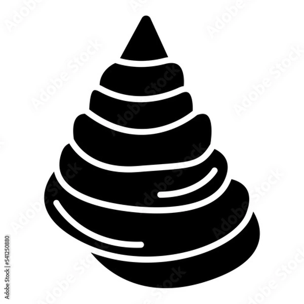 Fototapeta conch icon