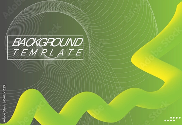 Obraz abstract background with green leaves