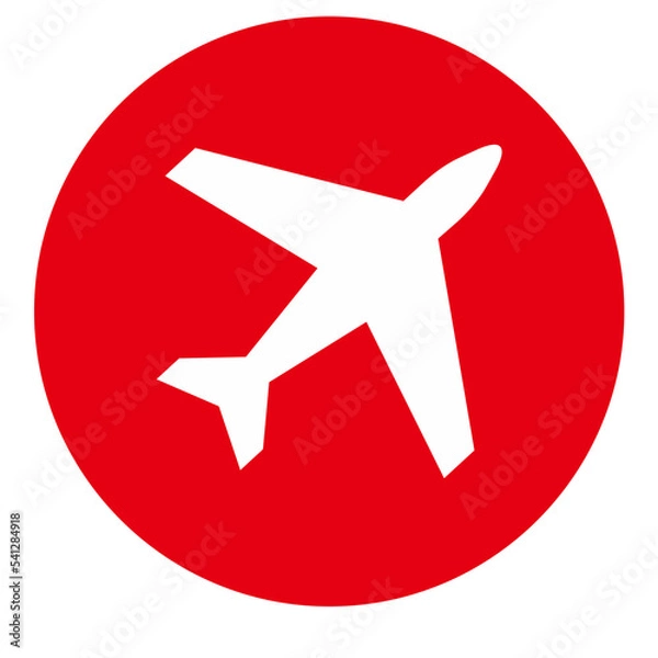 Fototapeta Plane Icon