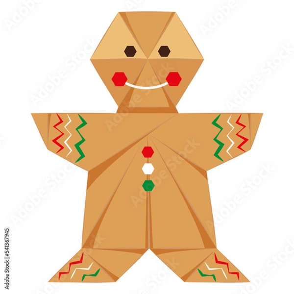 Obraz Origami Gingerbread
