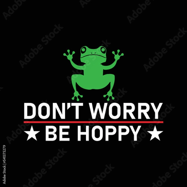 Obraz Frog T-shirt design