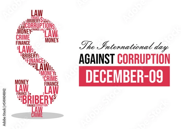 Obraz International day against corruption