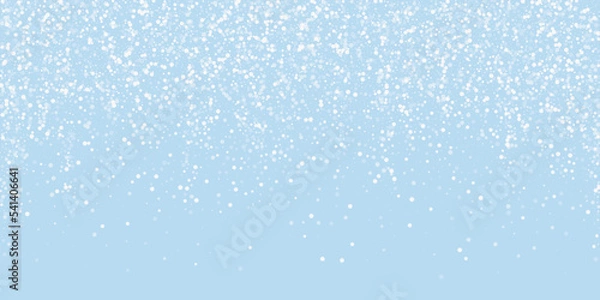 Obraz Magic falling snow christmas background. Subtle