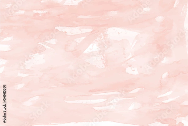 Fototapeta Peach watercolor paper texture background