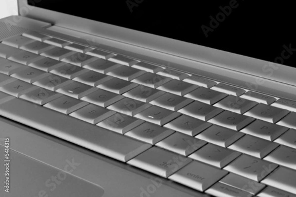 Fototapeta Laptop Keyboard