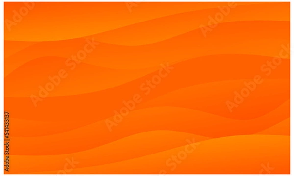 Fototapeta Orange gradient abstract background. Abstract design for posters, banners, pamphlets, flyers, cards, brochures, web, etc