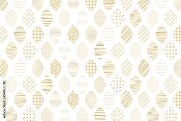 Fototapeta 北欧風なイラスト背景