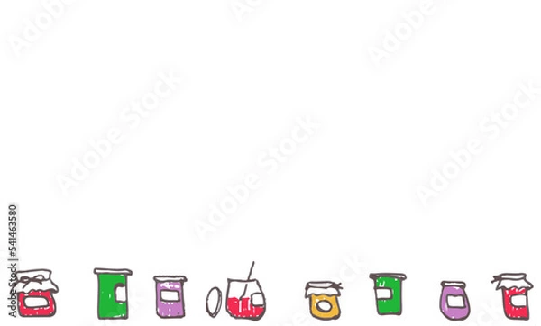 Obraz ジャムの瓶