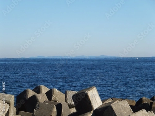 Obraz テトラポットの海