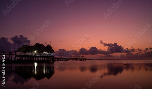 Obraz Zanzibar sunrise