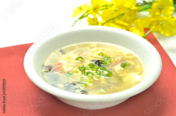 Fototapeta 玉子スープ