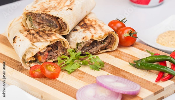 Obraz meat and vegetables