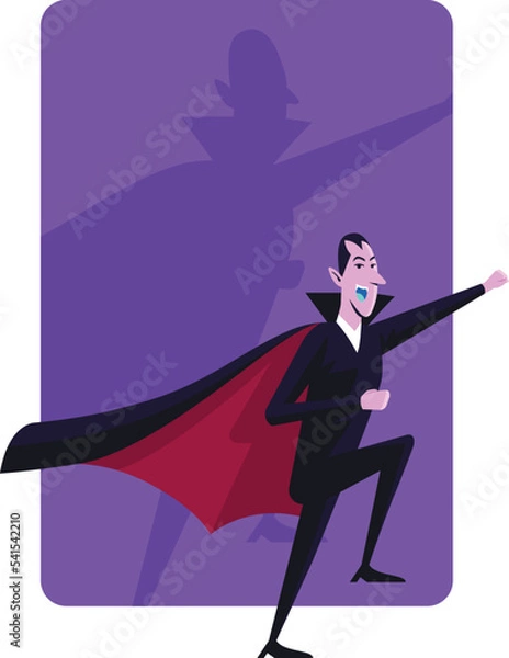 Fototapeta Dracula Halloween Character