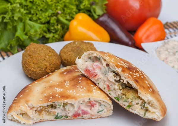 Obraz smoked sandwich