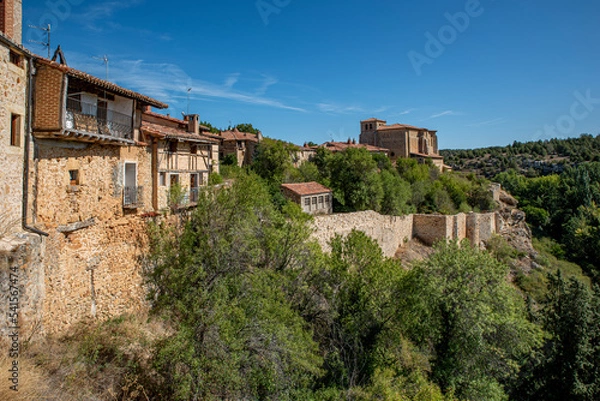Obraz medieval village of Calatañazor in Soria,