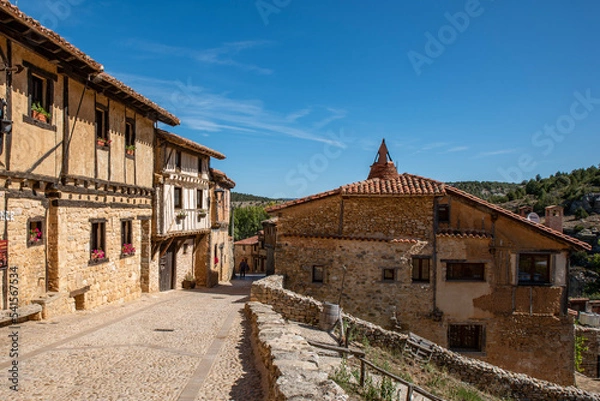 Obraz medieval village of Calatañazor in Soria,
