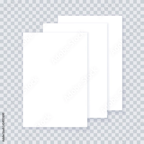 Fototapeta Paper document stack