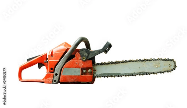 Fototapeta Chain saw