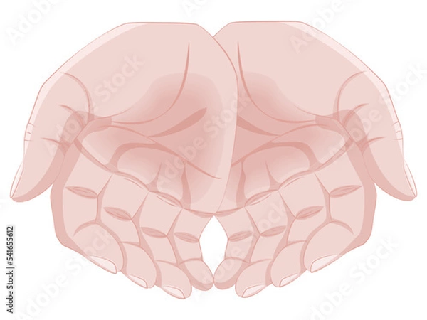 Fototapeta Scoop Hands