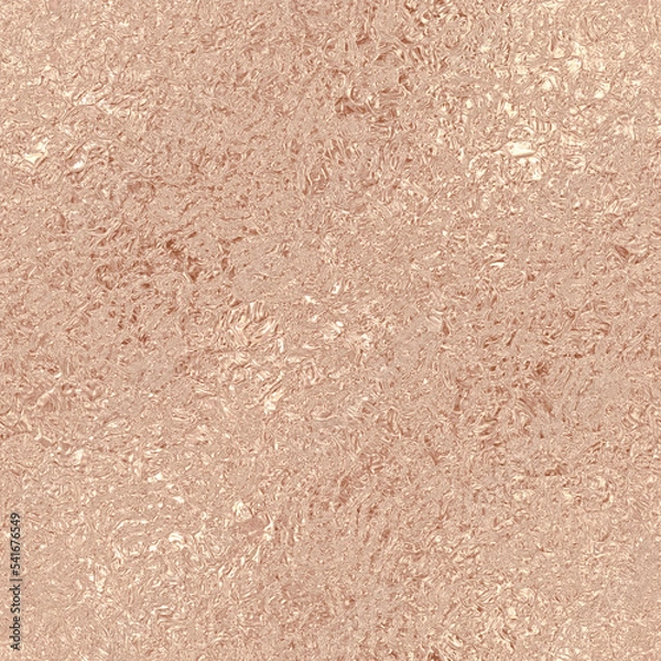 Obraz Rose gold foil seamless pattern, golden pink background, vintage