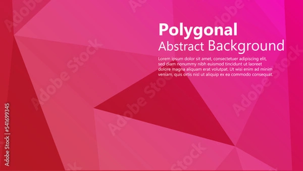 Fototapeta Polygon Abstract Backgrounds. Colorful banner.
