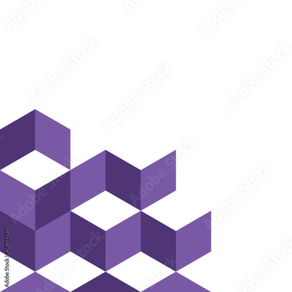 Fototapeta Parallelogram Pattern  Corner